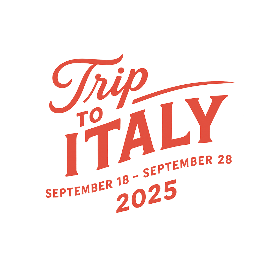 2025 Trip to Italy
